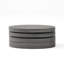 TABLE BASSE MODERNE ROTATIF - Noir mat