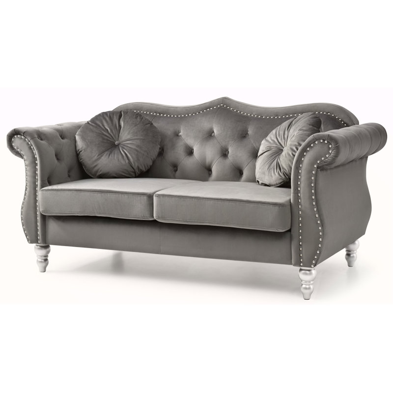 Causeuse Cozy, Gris foncé
