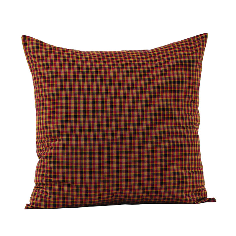 Patriotic Patch Square Pillow Cover & Insert
