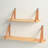 Kulick 2 Piece Fir Solid Wood Bracket Shelf