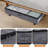 2-in-1 Under Bed Storage With 360° Rotating Wheels,removable Metal Storage Organizer,1 Pack