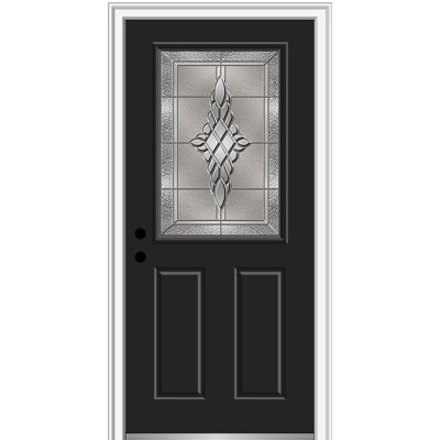 Grace 80'' Fiberglass Front Entry Doors