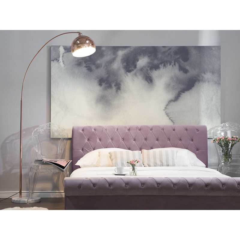 Aanya 210cm Arched Floor Lamp, Copper