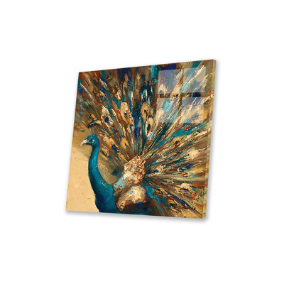 «Proud Peacock» par Julianne Marcoux, impression sans cadre