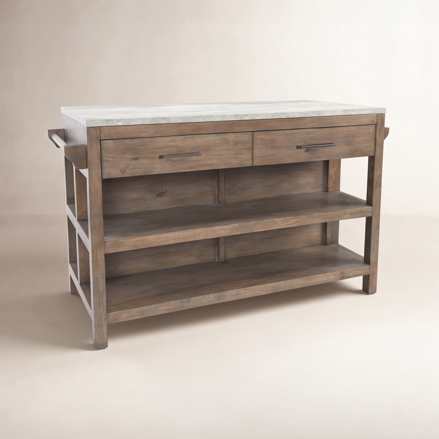 Whitaker Wood Kitchen Island