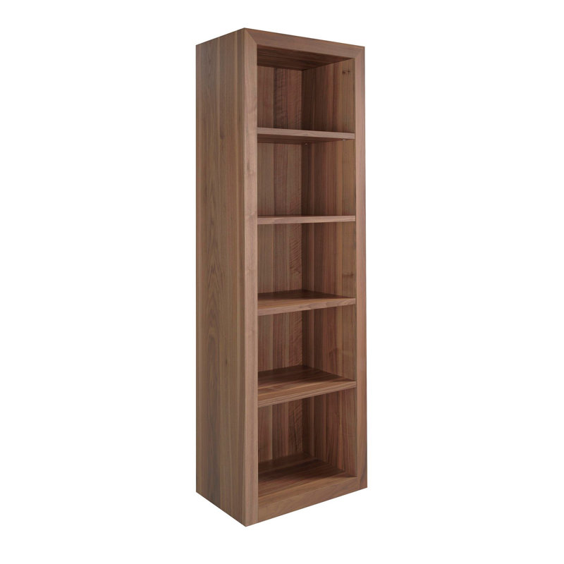 65cm H x 40cm W Solid Wood Etagere Bookcase