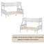 Muskoka Bunk Bed with Built-in Ladder Included-1801099302