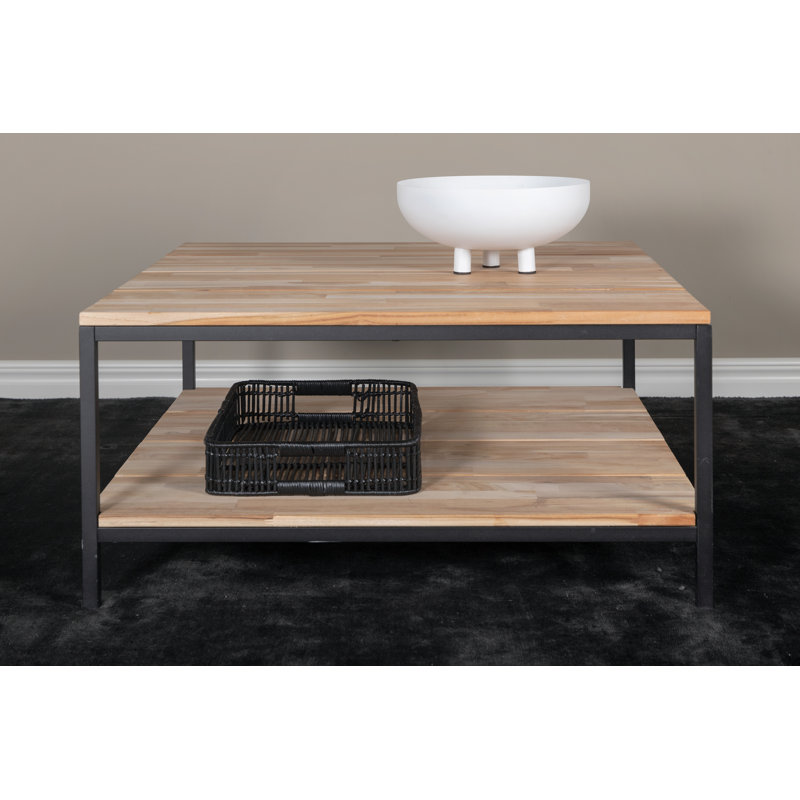 Caja 80cm Solid Wood Top Console Table