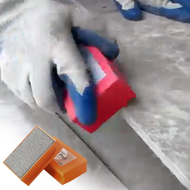 Tampon de polissage à la main Edge, A