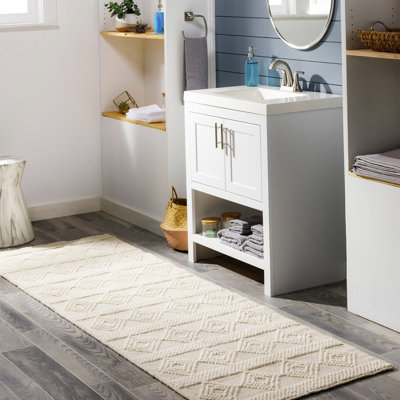 Hygge Textured Wool Hand Woven Area Rug