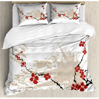 Ensemble de housse de couette Flower