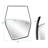 Hayes Asymmetrical Mirror #1