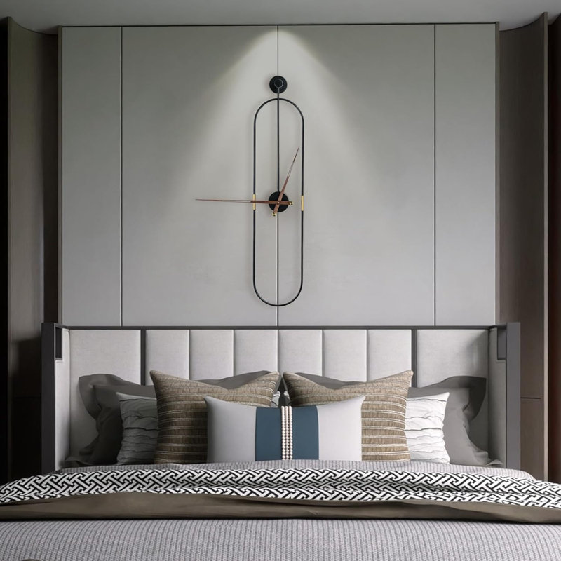 Modern Oval Wall Clock
