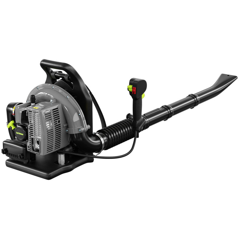 63cc Gas Backpack Leaf Blower, 665 Cfm 200 Mph Professional Commercial Grade Blower With Variable Speed, Easy Start Engine For Yard Waste, Lawn Debris, Leaves