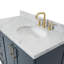 ARIEL TAYLOR 43 IN RIGHT OFFSET RECTANGLE SINK VANITY-1039231810-1039231820-1073674813
