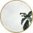 20" Metal Round Bathroom Mirror