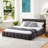Queen Size Upholstered Bed-873583490