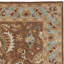 Tapis brun / bleu en laine touffeté à la main Cranmore-19260761