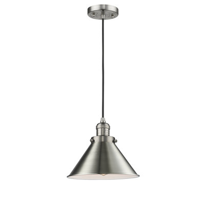 Luminaire suspendu conique 1 lumière Stonecrest