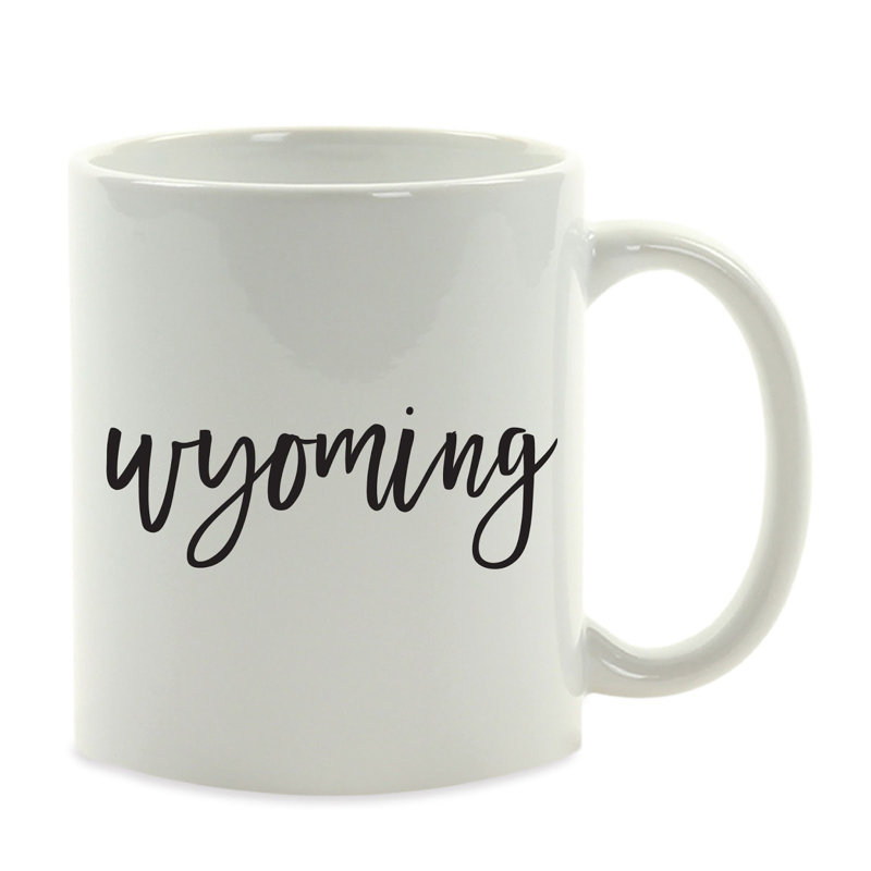 Ceramic Coffee Mug, Wyoming