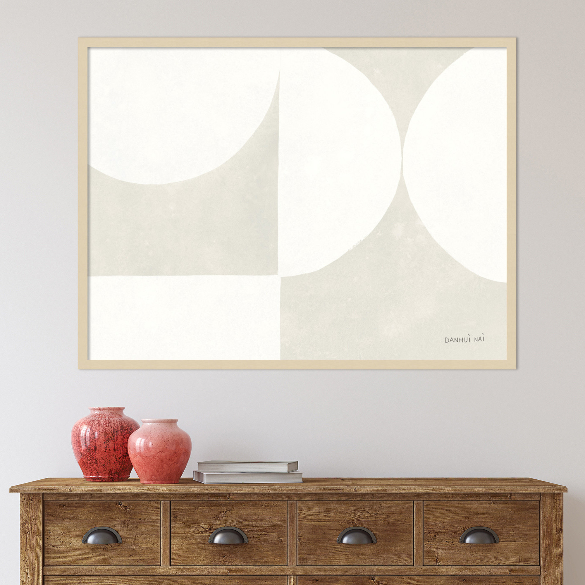 Strand by Danhui Nai, 31" H x 41" W x 1" D, Brown