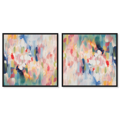 «Imprints of Touch II», ensemble de toiles fluides par Art Remedy