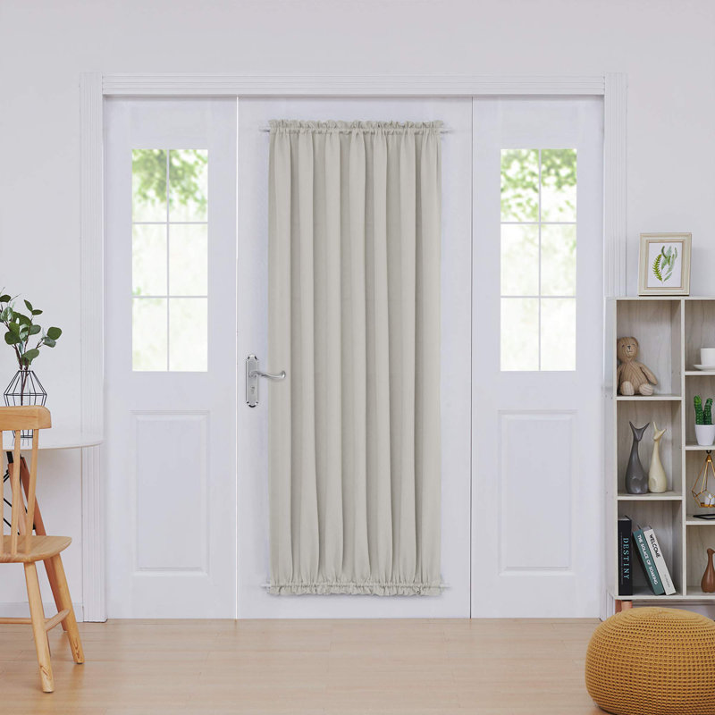 Penryn Room Darkening Curtain Single Panel, 54" W x 72" L, Dark Gray