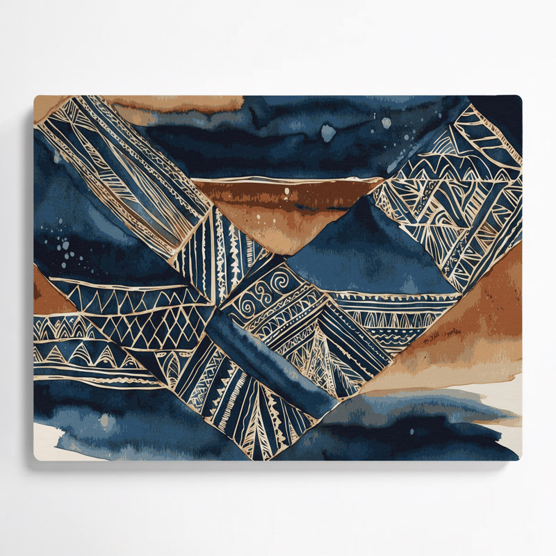Art mural hawaïen Kapa Designs, H 11 po x l 14 po