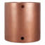 Raksha 48" Copper Soaking Freestanding Tub with Included Overflow Drain and Foam Insulation-362059646