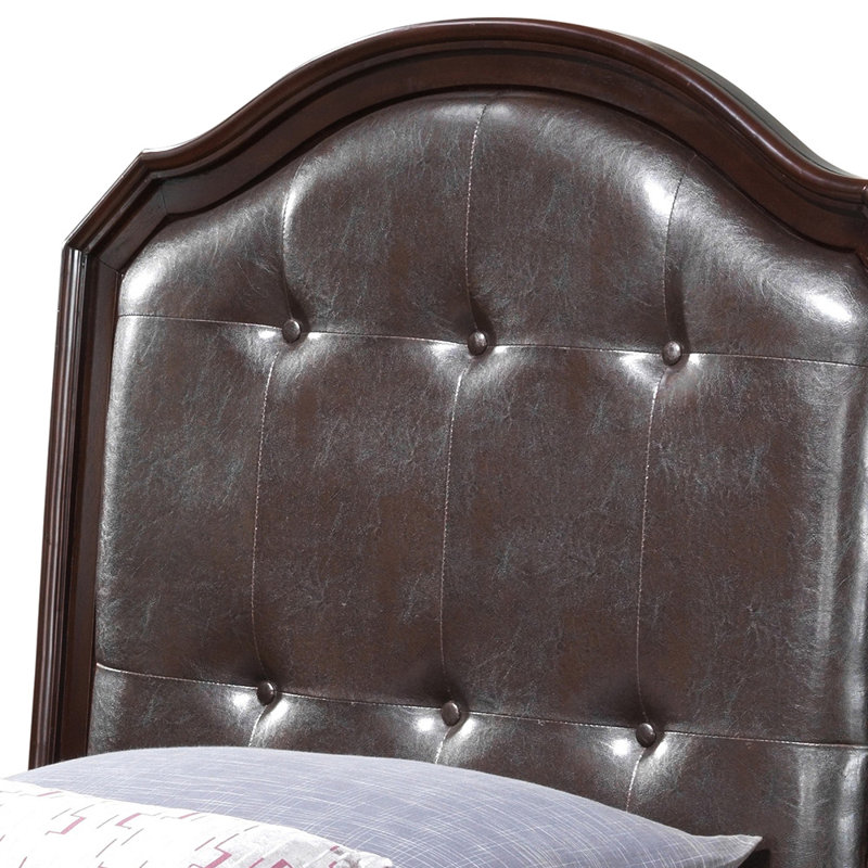 Charly Upholstered Standard Bed, Twin