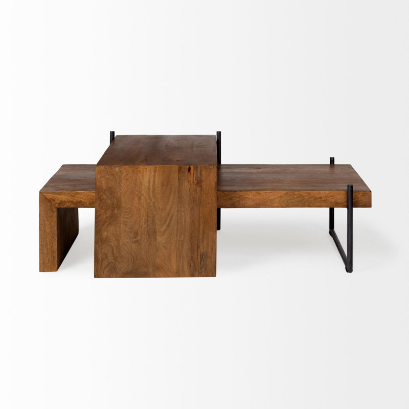 Easterwood Solid Wood Nesting Coffee Table