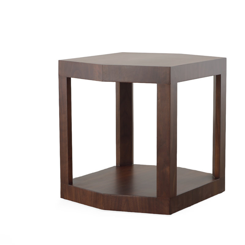 Compositions Solid Wood End Table