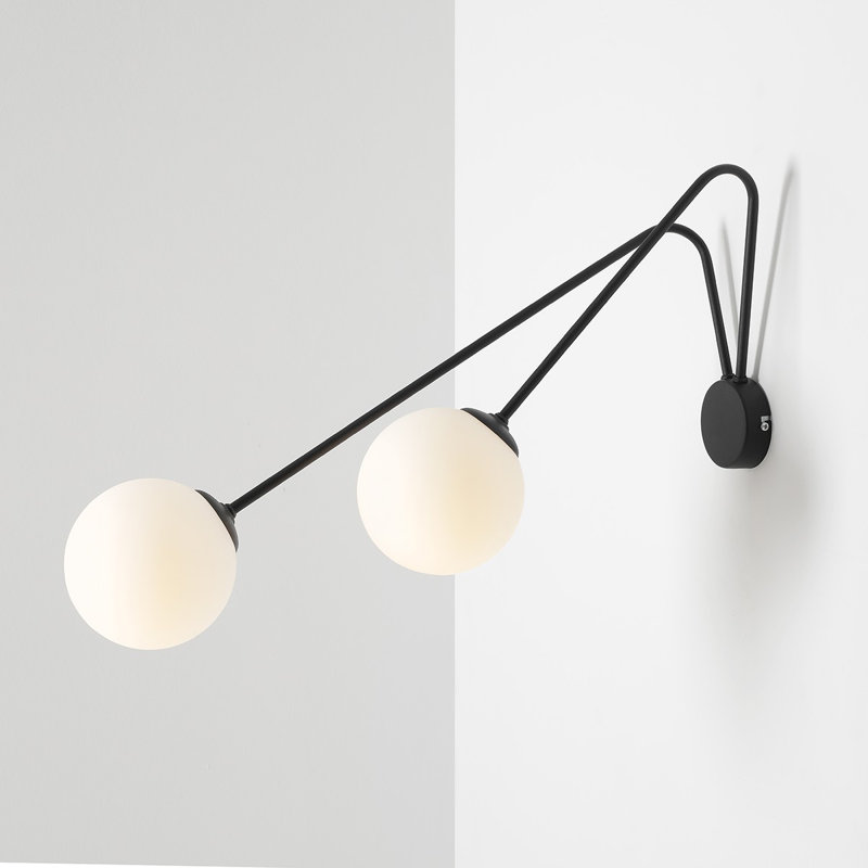 Bayarmaa Steel Flush Mounted Sconce