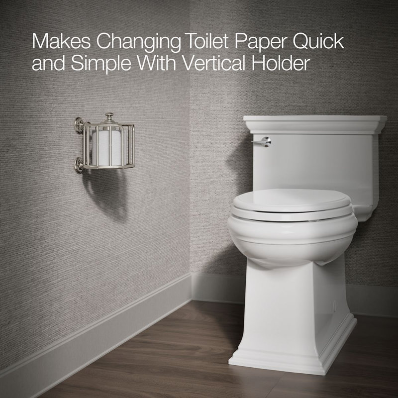 Artifacts® Toilet Tissue Carriage, Vibrant Polished Nickel