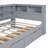 Wooden Twin Size DayBed with 2 Drawers-129620571