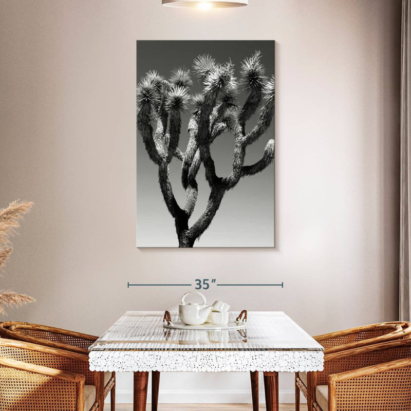 Harnek Black Arizona - The Joshua Tree, 48" H x 32" W