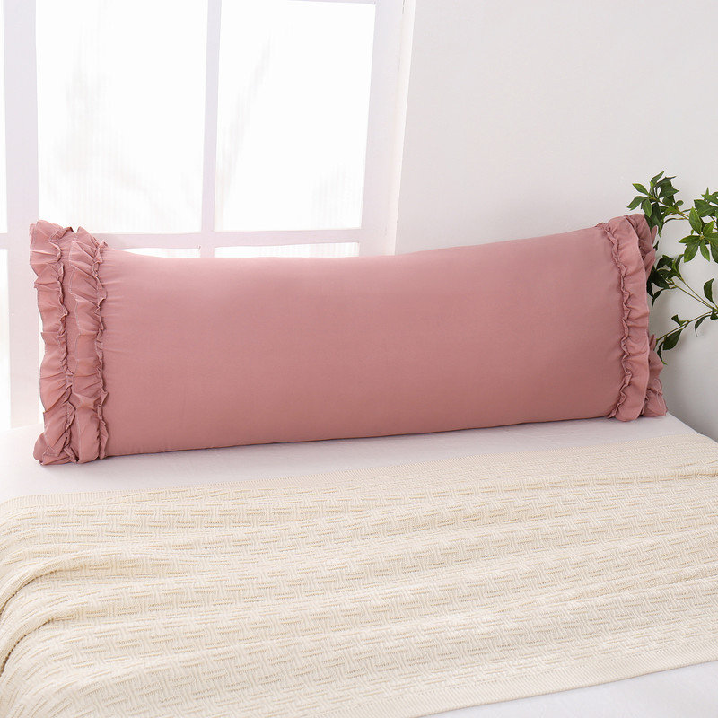Housse de coussin Bean Pink, Rose haricot