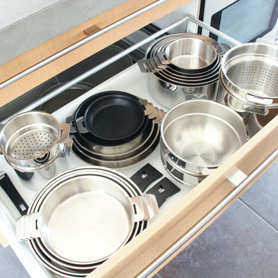 Cristel Casteline Stainless Steel Stock Pot