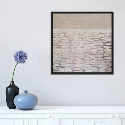 Série scapes : face à la mer du nord, reproduction d’art sur toile tendue