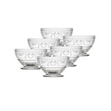 Versailles Glass Dessert Bowl