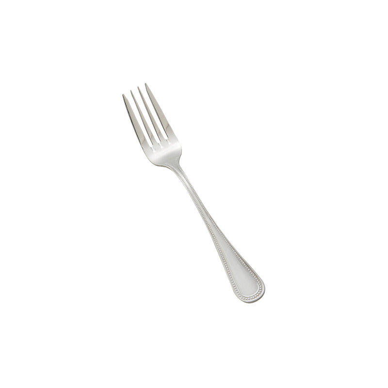 Fourchette à salade en acier inoxydable Pearl, très lourd, 7,75 po (paquet de 12)