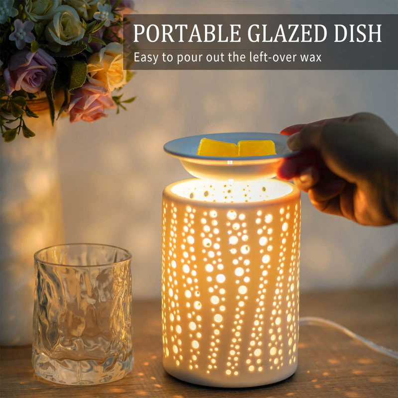 Synda Ceramic Tabletop Wax Warmer
