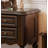 Vintage Solid Wood Vanity Table With Multiple Compartment Drawers Spacious Tabletop And Matching Solid Wood Stool
