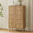 Fluted 5-Drawer Dresser For Bedroom, 28" Modern Chest Of Drawers With Deep Drawers, Curved Profile Design, Wood Drawer Organizer For Living Room, Hallway, Nursery, Hallway Closet-1768871300