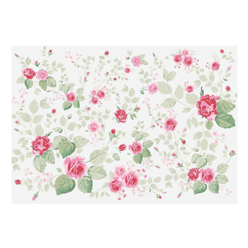 Karena Floral Wall Mural, 110" L x 157" W