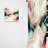 Sanya - Abstract Geode Geometric Pink And Green II - Modern Curtain - Velvet Room Darkening - 1 panel-456446716