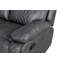 Fauteuil inclinable manuel de cinéma maison avec porte-gobelet