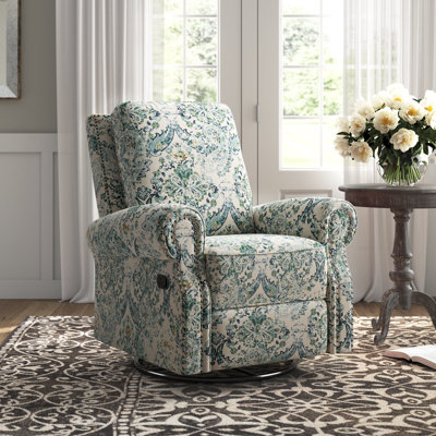 Antasia 34'' W Rocking Swivel Nursery Recliner