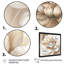 Simple fleur beige II - impression murale sur toile à motif floral-85290202-85290213