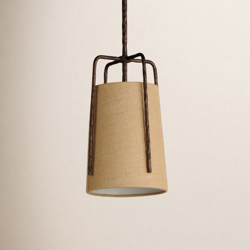 Luminaire suspendu conique à 1 lumière Ora, H 26,75 po x l 9 po x P 9 po